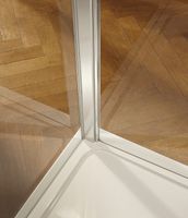 Душевая дверь Jacob Delafon Contra 90 E22T91-GA профиль Хром стекло прозрачное — фото 4, Распашные душевые двери