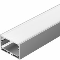 Профиль алюминиевый Arlight 037467 накладной Серебристый — фото 1, Профили для светодиодных лент