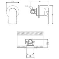 Товар: Смеситель для душа Cezares Lagos LAGOS-DIM-NOP Черный матовый - фото 2 Смеситель для душа Cezares Lagos LAGOS-DIM-NOP Черный матовый — фото 2, Смеситель для душа