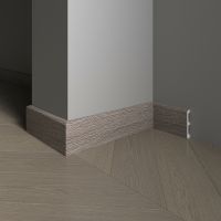 Плинтус Decor-Dizayn 2400x13x80 мм арт-706-80SH — фото 2, Плинтуса напольные