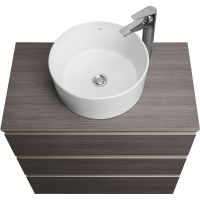 Товар: Тумба под раковину Roca The Gap 80 A857406402 подвесная Городской дуб - фото 4 Тумба под раковину Roca The Gap 80 A857406402 подвесная Городской дуб — фото 4, Мебель для ванной