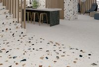 Керамогранит Arcana Ceramica Stracciatella-R Nacar 80x80см — фото 2, Керамогранит