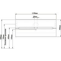 Товар: Тумба с раковиной SanVit Форма 120 kforman1202w Белая глянцевая - фото 5 Тумба с раковиной SanVit Форма 120 kforman1202w Белая глянцевая — фото 5, Мебель для ванной
