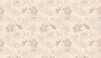 Обои LOYMINA Hygge III Dacha Флизелин (1*10,05) Бежевый/Серый/Коричневый, Цветы арт-Hg20 002/1 — фото 2, Обои для стен