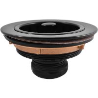 Донный клапан Rav Slezak MD0819CMAT Черный матовый — фото 1, Донные клапаны