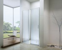 Душевая дверь Berges Legos LS-2 90 062023 профиль Хром стекло прозрачное — фото 2, Душевые двери в нишу