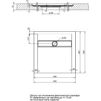 Душевой поддон из искусственного камня Aquanet Delight 90x90 258882 Серый — фото 4, Душевые поддоны из искусственного камня