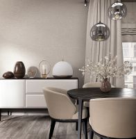 Обои Marburg City Romance 35016 Винил на флизелине (1,06*10,05) Серый, Рогожка — фото 3, Обои для стен