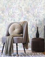 Обои Solo Blooming City SL8626-14 Винил на флизелине (1,06*10) Розовый/Бежевый, Штукатурка — фото 4, Обои для стен