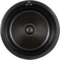 Кухонная мойка Kaiser KSM-4302 Black Grafit — фото 1, Кухонные мойки