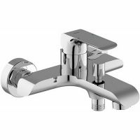 Смеситель для ванны Ravak Flat FL 022.00/150 X070119 Хром — фото 1, Смеситель для ванны