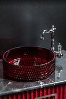 Раковина-чаша Boheme Monaco 39 817-R Рубин — фото 3, Раковины