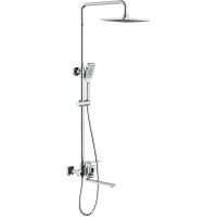 Душевая система Frap H61 F2461 Хром — фото 1, Душевые стойки