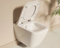 Комплект унитаза с инсталляцией Vitra Integra Square 9856B003-7207 с сиденьем Микролифт и клавишей смыва Хром глянцевый — фото 6, Комплекты унитаз + инсталляция