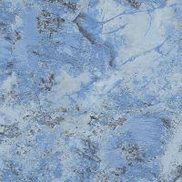 Обои Decori-Decori Carrara Best 85602BS Винил на флизелине (1,06*10,05) Голубой/Синий, Мрамор — фото 1, Обои для стен