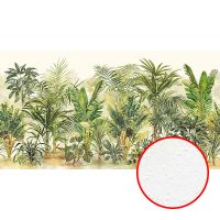 Фреска Ortograf Its Jungle 33667 Фактура бархат FX Флизелин (5*2,7) Зеленый, Деревья/Листья — фото 1, Фрески