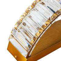 Настенный светильник Divinare Renata 1135/17 AP-10 Прозрачный Латунь — фото 3, Светильники