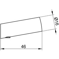 Крючок Keuco Collection Reva 12814 010000 Хром — фото 3, Крючки для полотенец