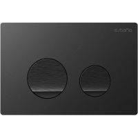 Клавиша смыва Esbano Slim-37MB ESINSLM37MB Черная матовая — фото 1, Кнопки смыва