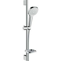 Душевой гарнитур Hansgrohe Croma Select E 26586400 Хром Белый — фото 1, Душевые гарнитуры