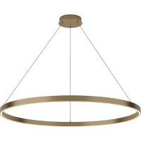 Подвесной светильник Maytoni Modern Rim MOD058PL-L54BS3K Латунь — фото 1, Подвесные светильники