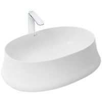 Раковина-чаша WeltWasser Elbach 32100 57 10000004571 Белый глянец — фото 1, Раковины накладные