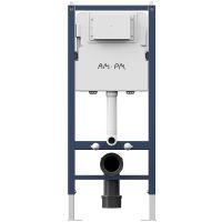 Инсталляция AM.PM PrimeFit I012709.0238 для унитаза с Черной матовой клавишей смыва — фото 7, Инсталляции для унитазов