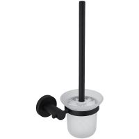 Ершик для унитаза Frap F302 F30210 Черный матовый — фото 1, Ершики для унитаза