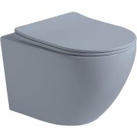 Унитаз Vincea Globo VT1-14SMO подвесной Океан матовый с сиденьем Микролифт — фото 1, Подвесные унитазы
