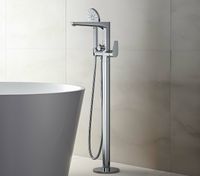 Смеситель для ванны Aquatek Бетта AQ1145CR Хром — фото 6, Смесители напольные