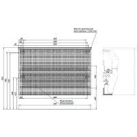 Тумба под раковину Aquanet Джейн 100 313320 подвесная Мисти грин — фото 20, Тумбы под раковину