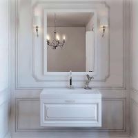 Тумба под раковину Aqwella 5 Stars Империя 80 Emp.01.08/W подвесная Белая — фото 7, Тумбы под раковину