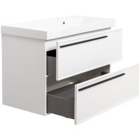 Товар: Тумба под раковину La Fenice Elba 90 FNC-01-ELB-B-90-2 подвесная Белая матовая - фото 3 Тумба под раковину La Fenice Elba 90 FNC-01-ELB-B-90-2 подвесная Белая матовая — фото 3, Тумбы под раковину