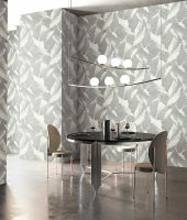 Обои Fipar Gold Винил на флизелине (1,06*10,05) Серый/Серебряный, Мрамор арт-R 23609 — фото 5, Обои для стен