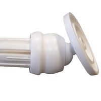 Держатель для карниза Ridder 50501 Белый — фото 1, Прочие аксессуары и комплектующие