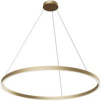 Подвесной светильник Maytoni Modern Rim Led MOD058PL-L54BS4K Латунь — фото 1, Подвесные светильники