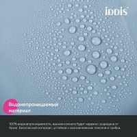 Штора для ванны Iddis Promo 180х200 P09PE18i11 Светло-серая — фото 7, Аксессуары для туалета