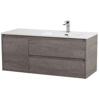 Тумба под раковину BelBagno Kraft 120 R KRAFT-1200-2C-1A-SO-CG-R подвесная Cemento Grigio — фото 2, Тумбы под раковину