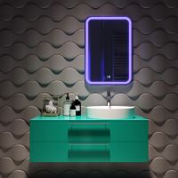 Товар: Зеркало Silver Mirrors Malta-RGB 55 LED-00002511 с подсветкой с сенсорным выключателем и диммером - фото 40 Зеркало Silver Mirrors Malta-RGB 55 LED-00002511 с подсветкой с сенсорным выключателем и диммером — фото 40, Мебель для ванной