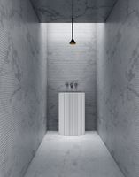 Товар: Раковина Abber Stein 58 AS2551-H Белая матовая - фото 4 Раковина Abber Stein 58 AS2551-H Белая матовая — фото 4, Раковины напольные