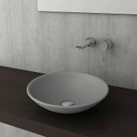 Товар: Раковина-чаша Bocchi Venezia 40 1120-006-0125 Серая матовая - фото 3 Раковина-чаша Bocchi Venezia 40 1120-006-0125 Серая матовая — фото 3, Раковины