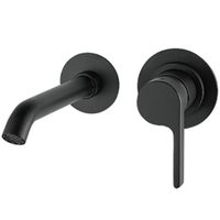 Смеситель для раковины Webert DoReMi DR830606560 Черный матовый — фото 1, Смесители