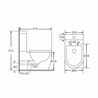 Унитаз компакт Vincea Evo VT2B-34 без бачка с сиденьем Микролифт — фото 7, Напольные унитазы