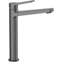 Смеситель для раковины Frap H62-9 F1062-29 Оружейная сталь — фото 1, Смесители для раковины