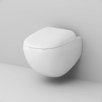 Унитаз AM.PM Sensation FlashClean подвесной с гигиеническим душем и ершиком с сиденьем Микролифт арт-CK30H0904W — фото 5, Подвесные унитазы