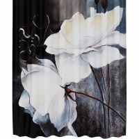 Штора для ванны WasserKRAFT Ammer 180х200 SC-70102 Цветы — фото 1, Шторы для ванной