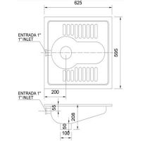Чаша Генуя Nofer 13021.B Глянцевая нержавеющая сталь — фото 2, Чаши Генуя