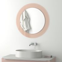 Зеркало Evoform Double d80 BY 0305 на стеклянном основании - цвет Бронза — фото 2, Мебель для ванной