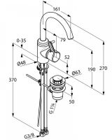 Товар: Смеситель для раковины Kludi Bingo Star 420230578 Хром - фото 5 Смеситель для раковины Kludi Bingo Star 420230578 Хром — фото 5, Смесители