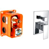 Смеситель для душа Kaiser Sonat 34122 Хром — фото 1, Смесители